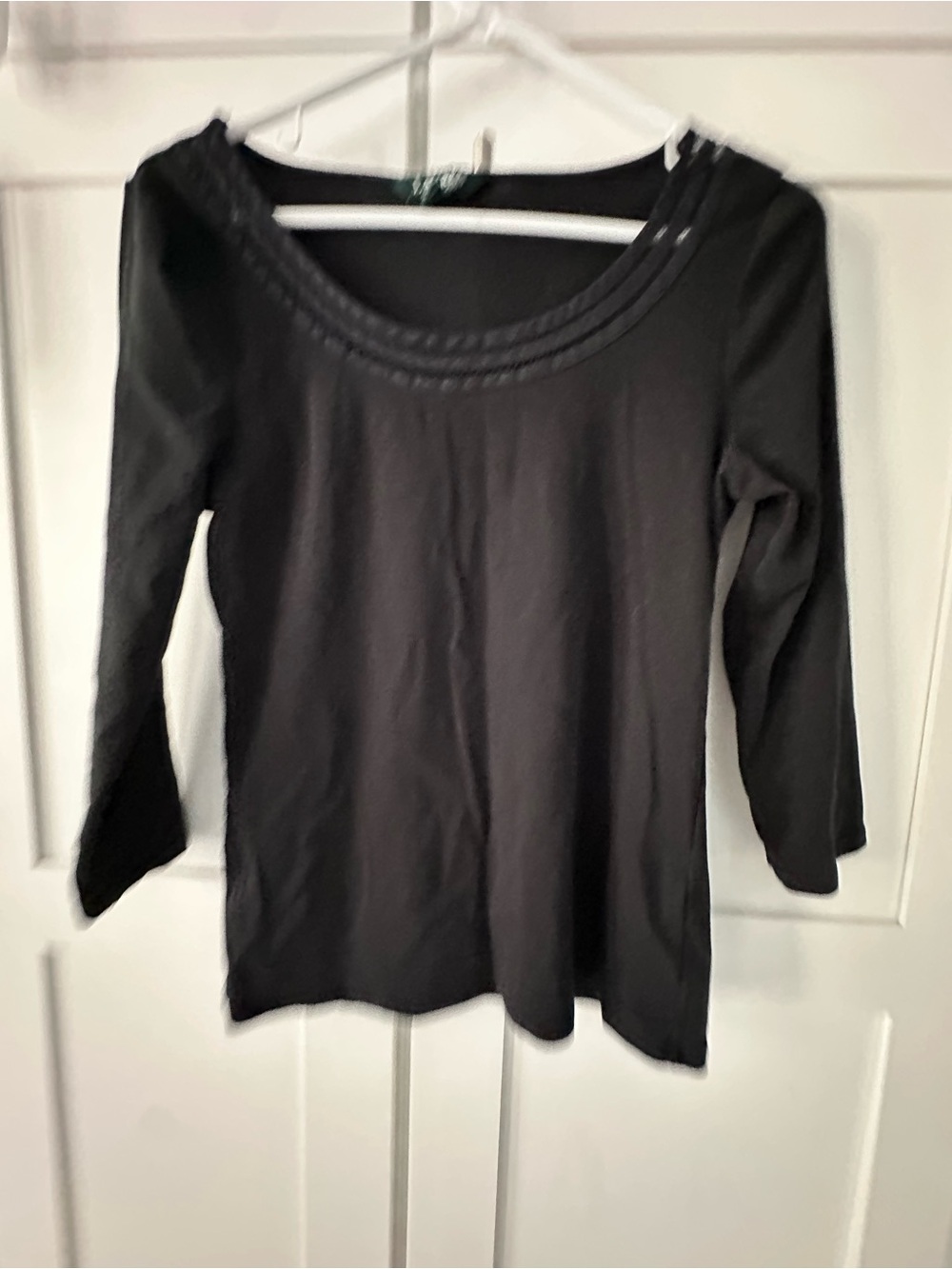 Ralph Lauren  women’s black top